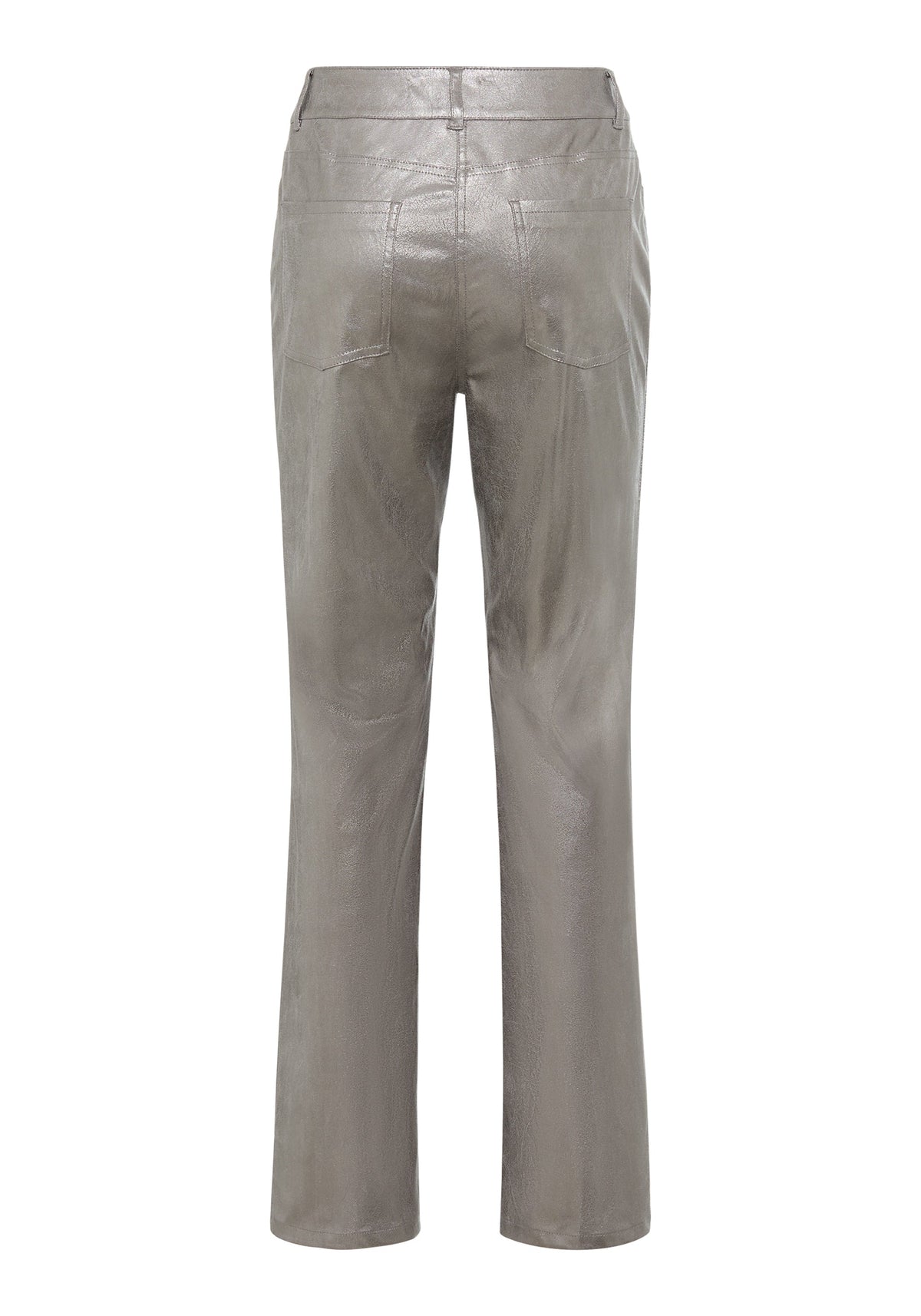 Metallic Soft Leather Look Pant