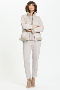 Mona Fit Stretch Check Trouser