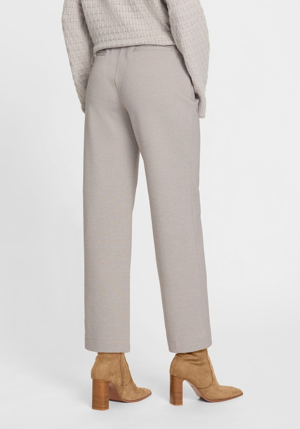 Mona Fit Stretch Check Trouser