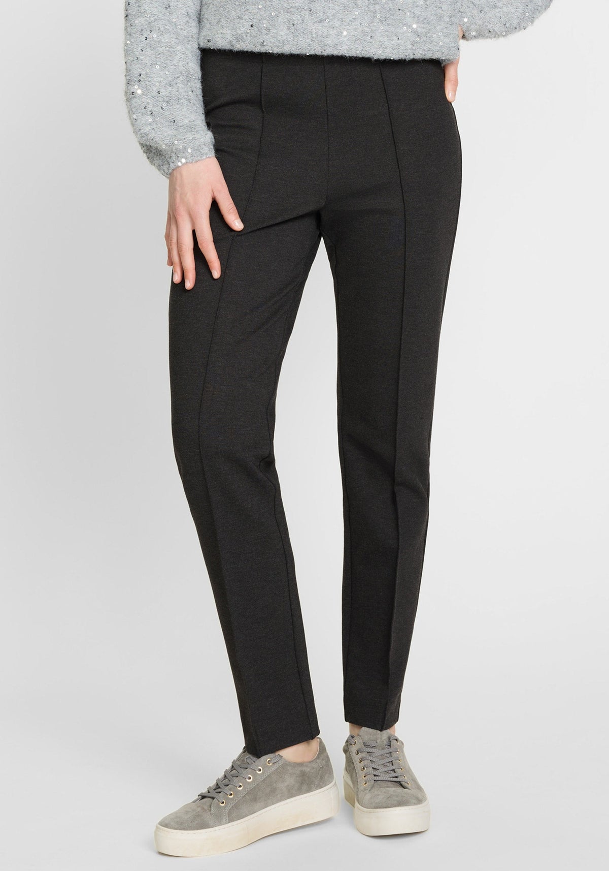 Pia Fit Slim Leg Jersey Pant