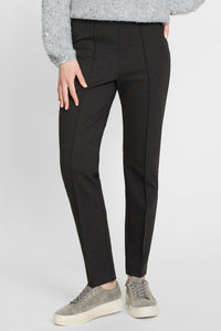 V-Neck Sweater with Silver Foil Embellishment