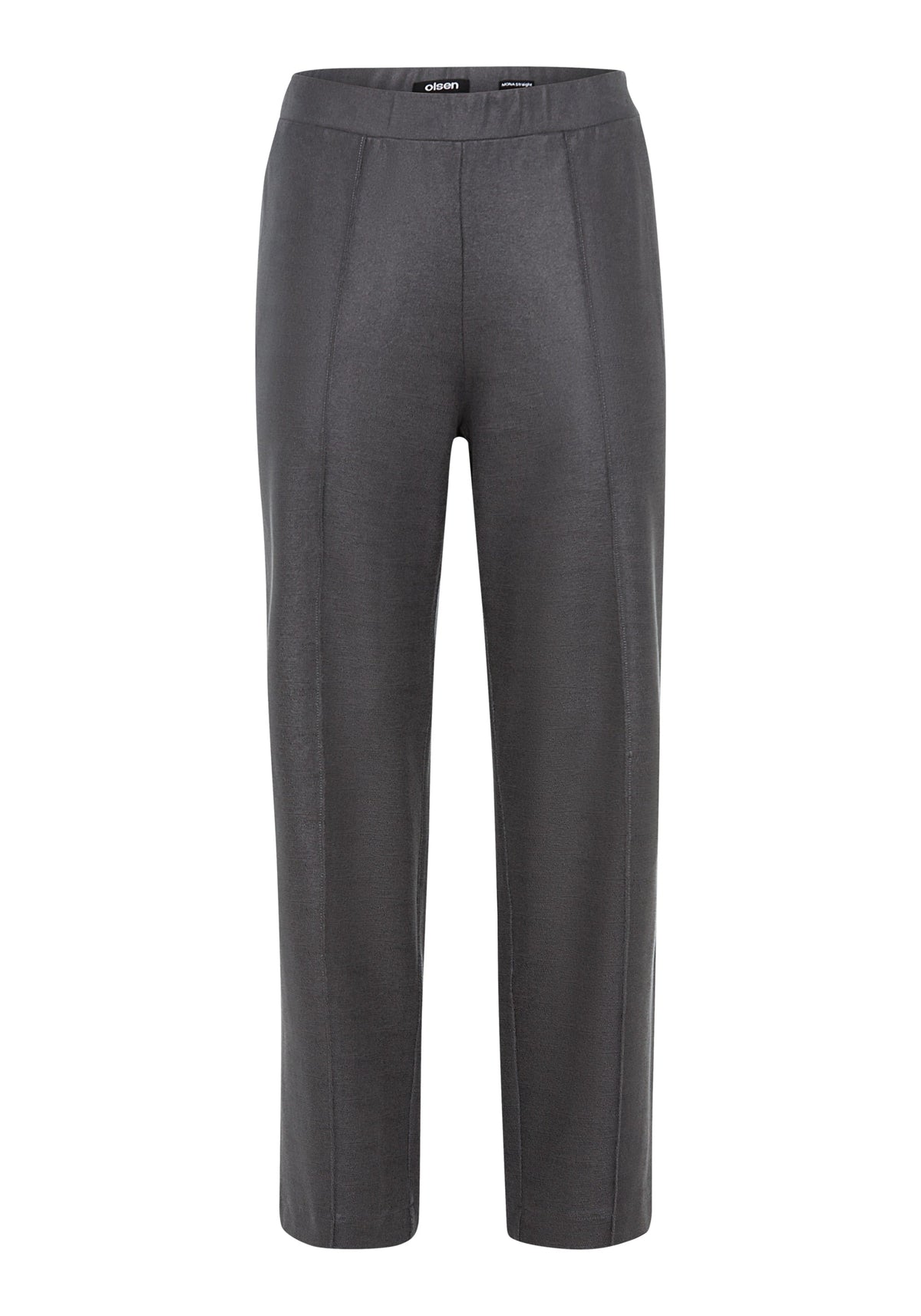 Mona Fit Straight Leg Coated Pull-On Pant