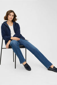 Mona Fit Straight Leg Jean