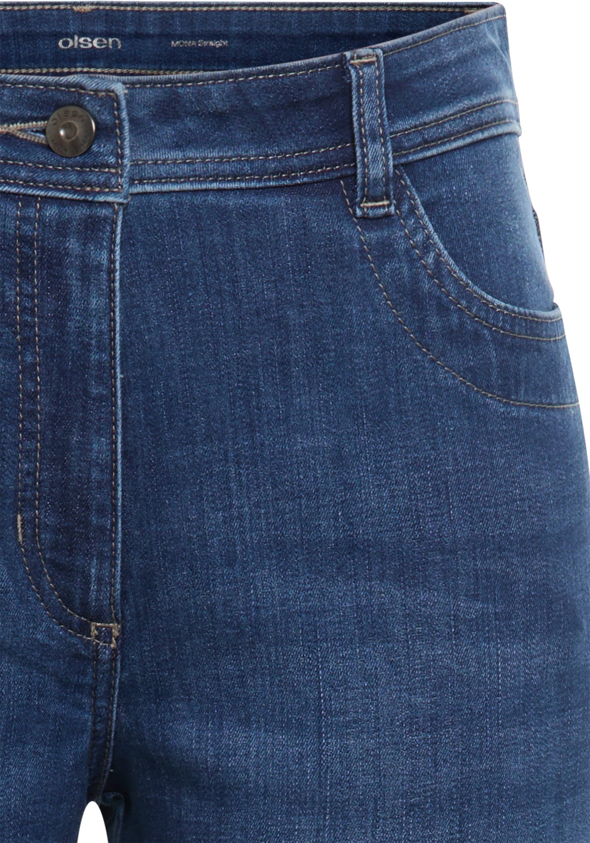 Mona Fit Straight Leg Jean