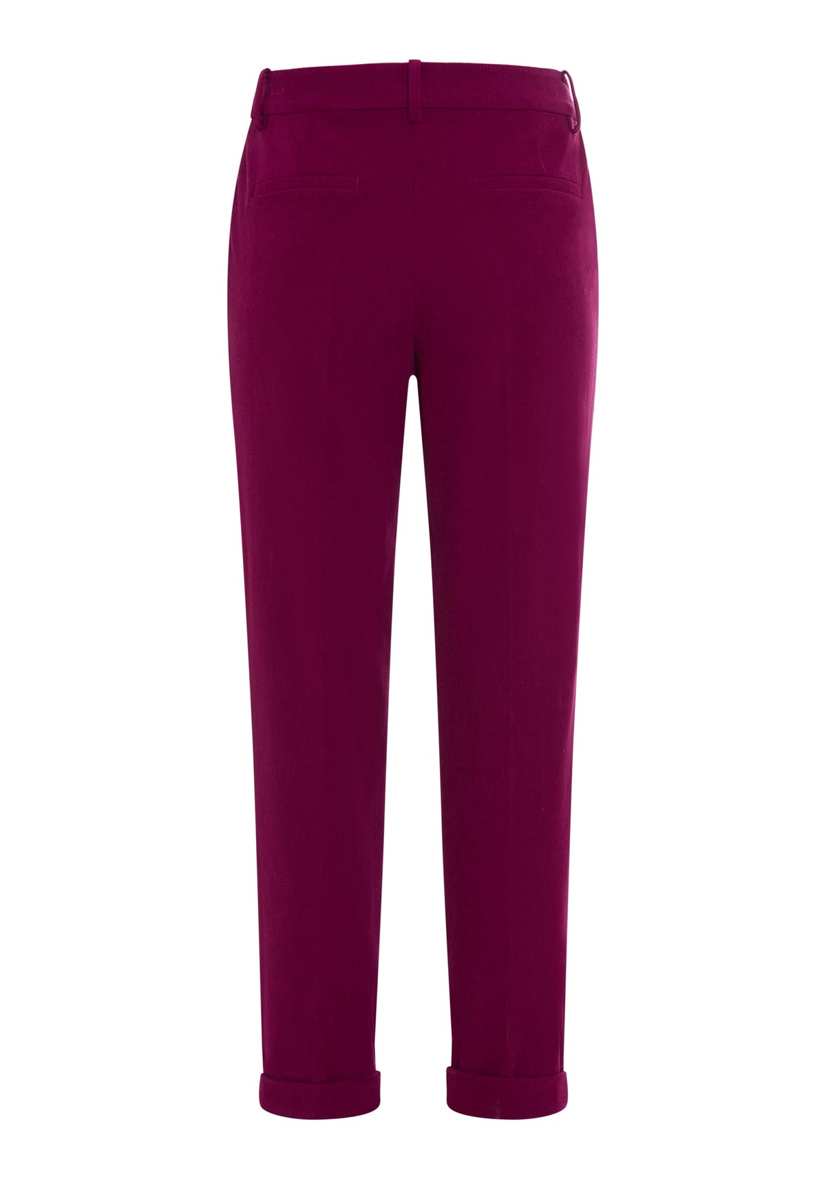 Lisa Fit Straight Leg Cropped Cord Trouser