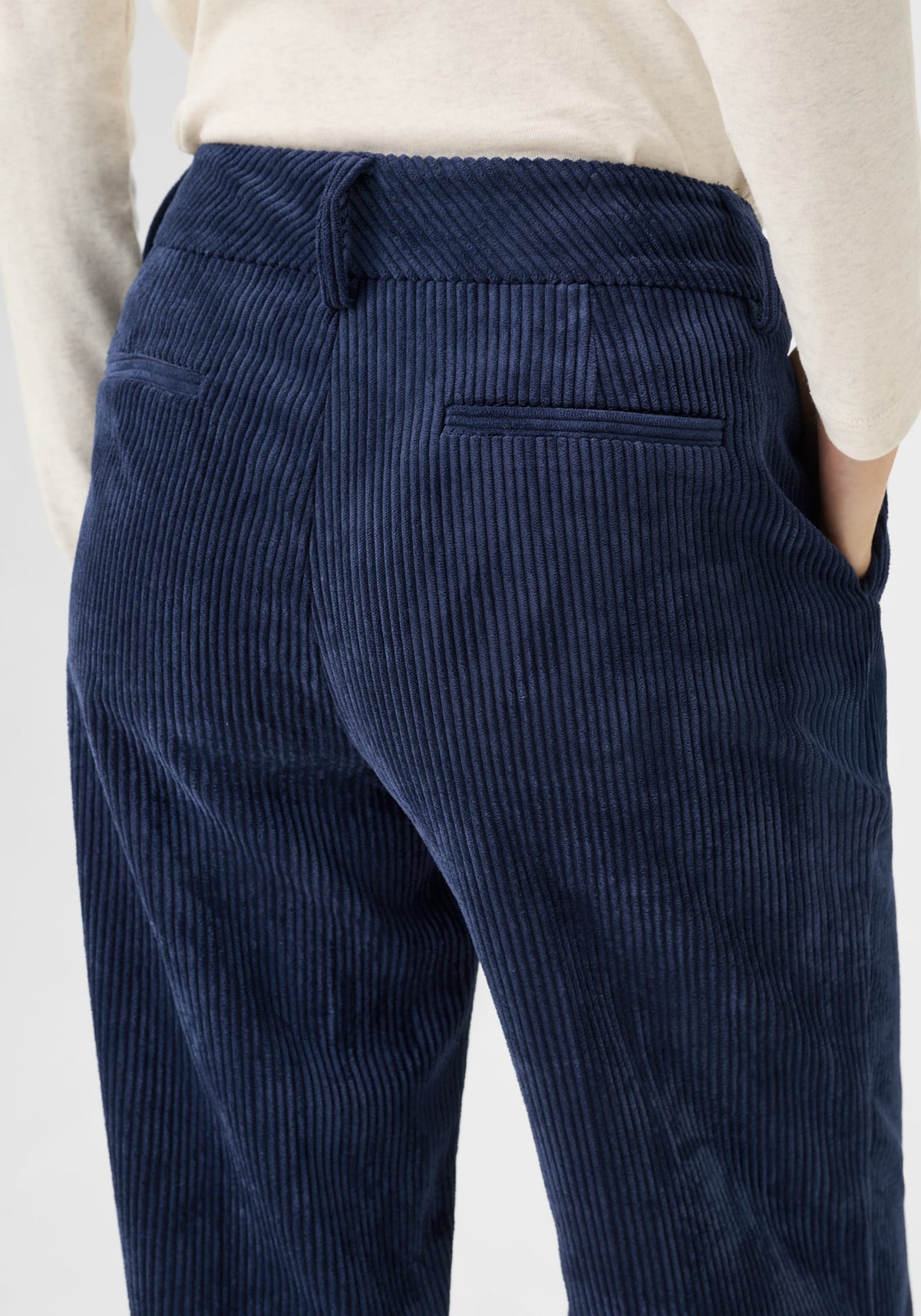 Anna Fit Wide Leg Cord Trouser