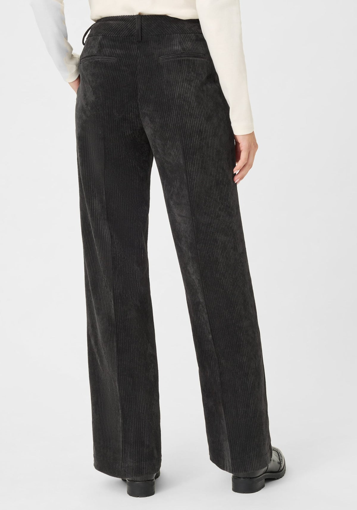 Anna Fit Wide Leg Cord Trouser