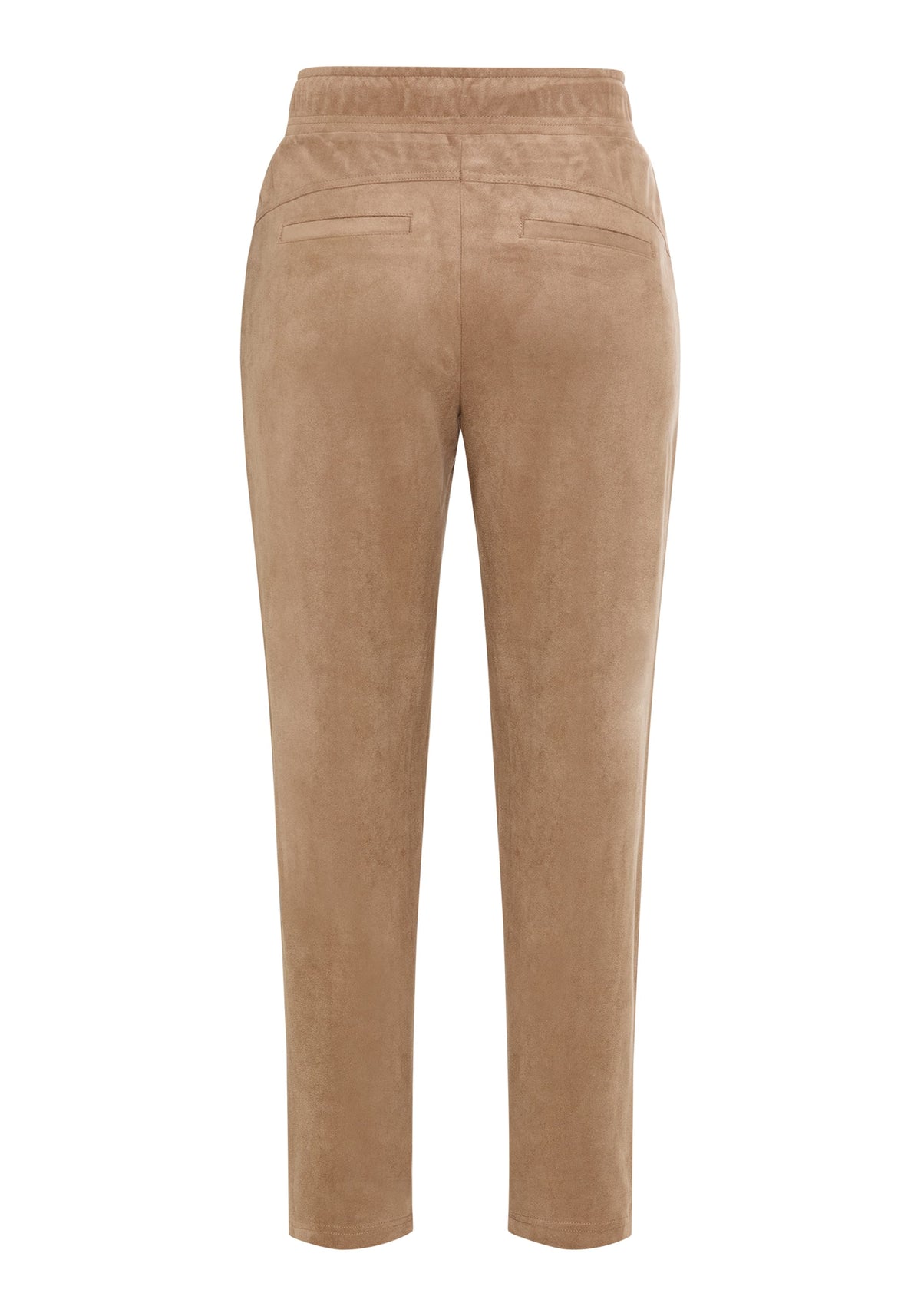Lisa Fit Straight Leg Faux Suede Pant