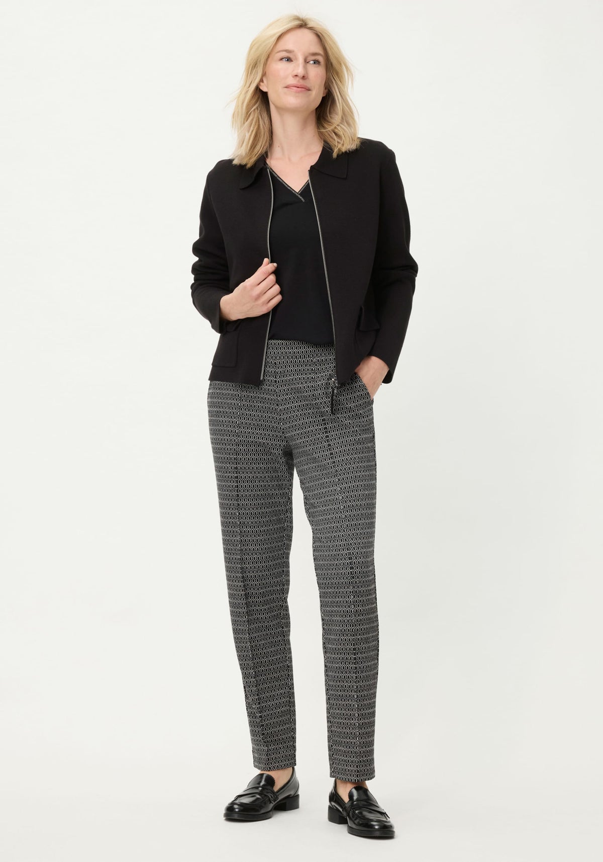 Pantalon Pull-On Lisa Fit Geo Knit