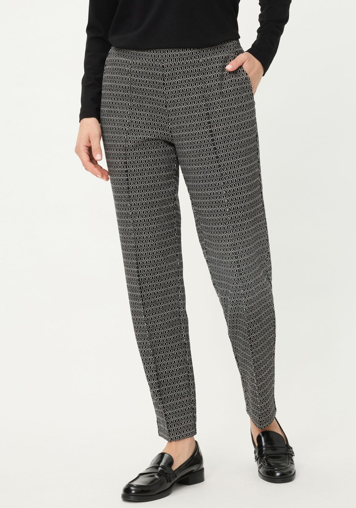Pantalon Pull-On Lisa Fit Geo Knit