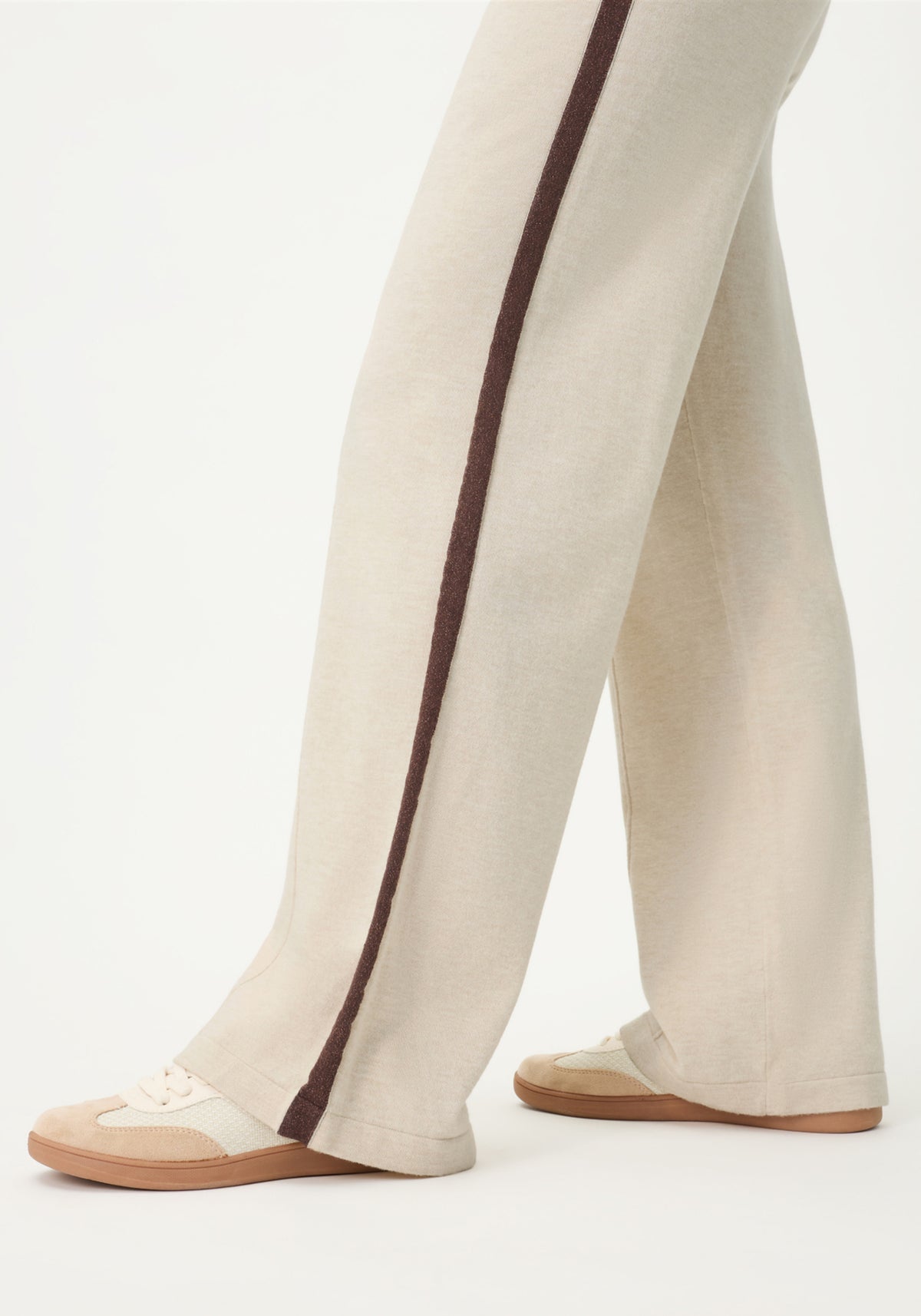 Anna Fit Wide Leg Knit Drawstring Pant