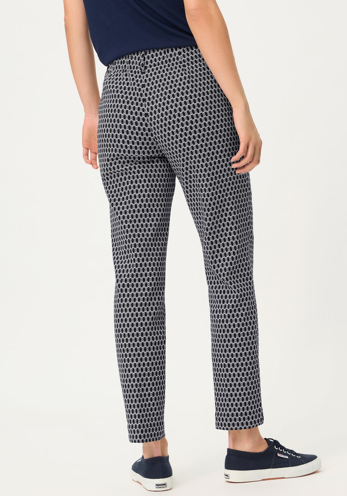 Lisa Fit Geo Pull-On Pant