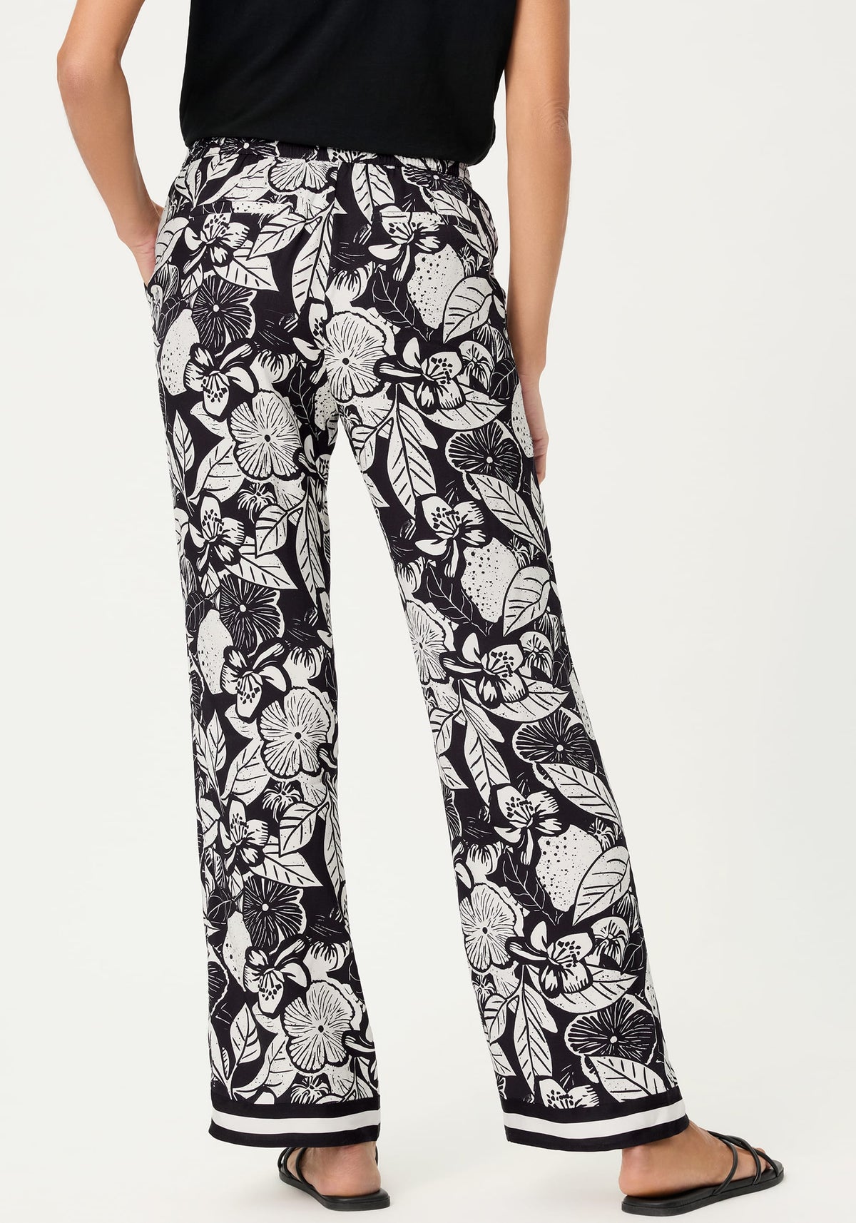 Pantalon floral Anna