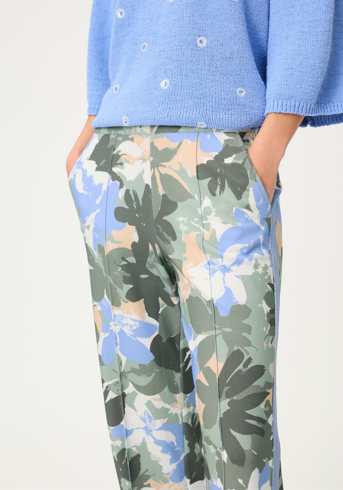 Botanic Camo Side Stripe Pant