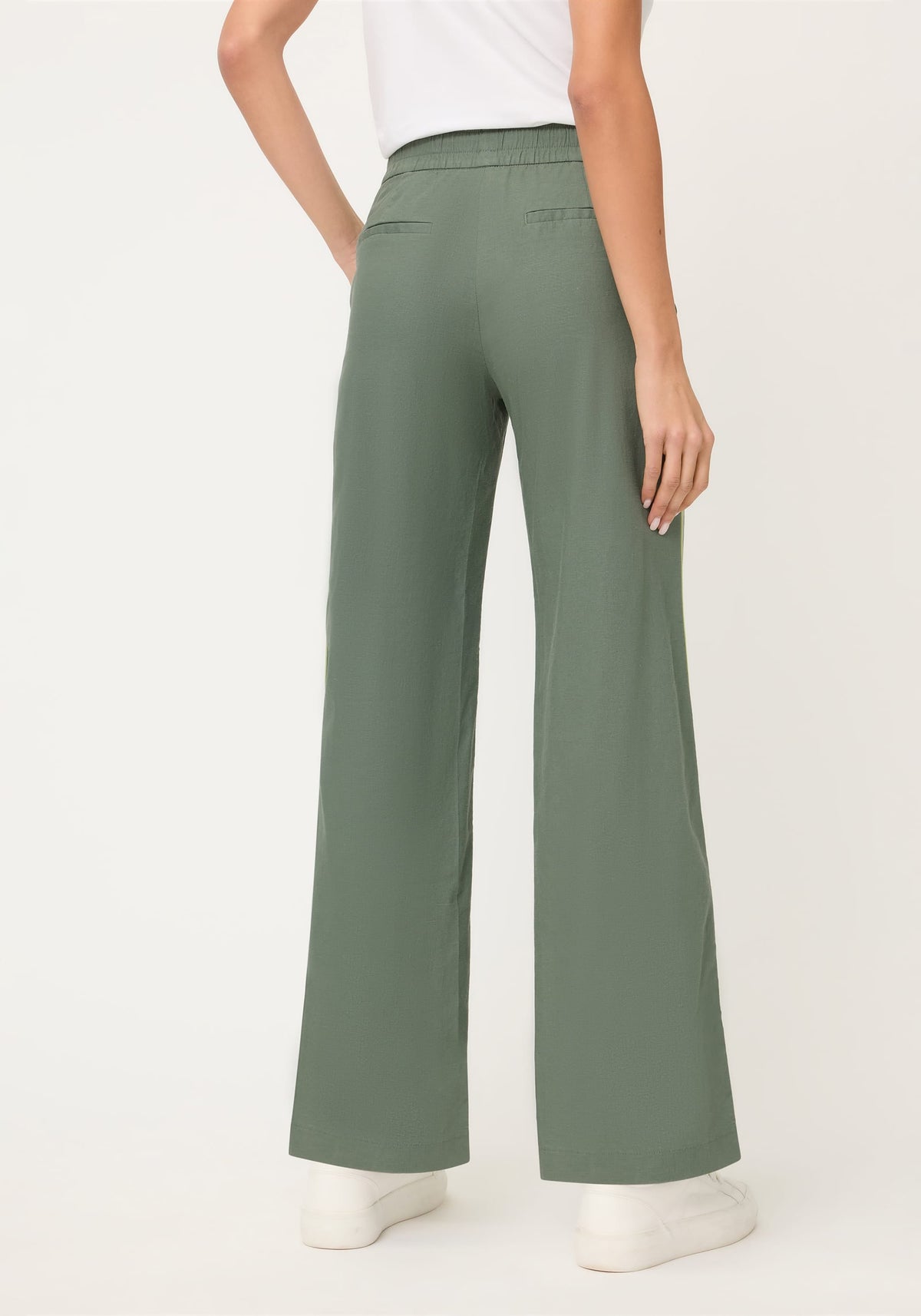 Drawstring Side Stripe Pant