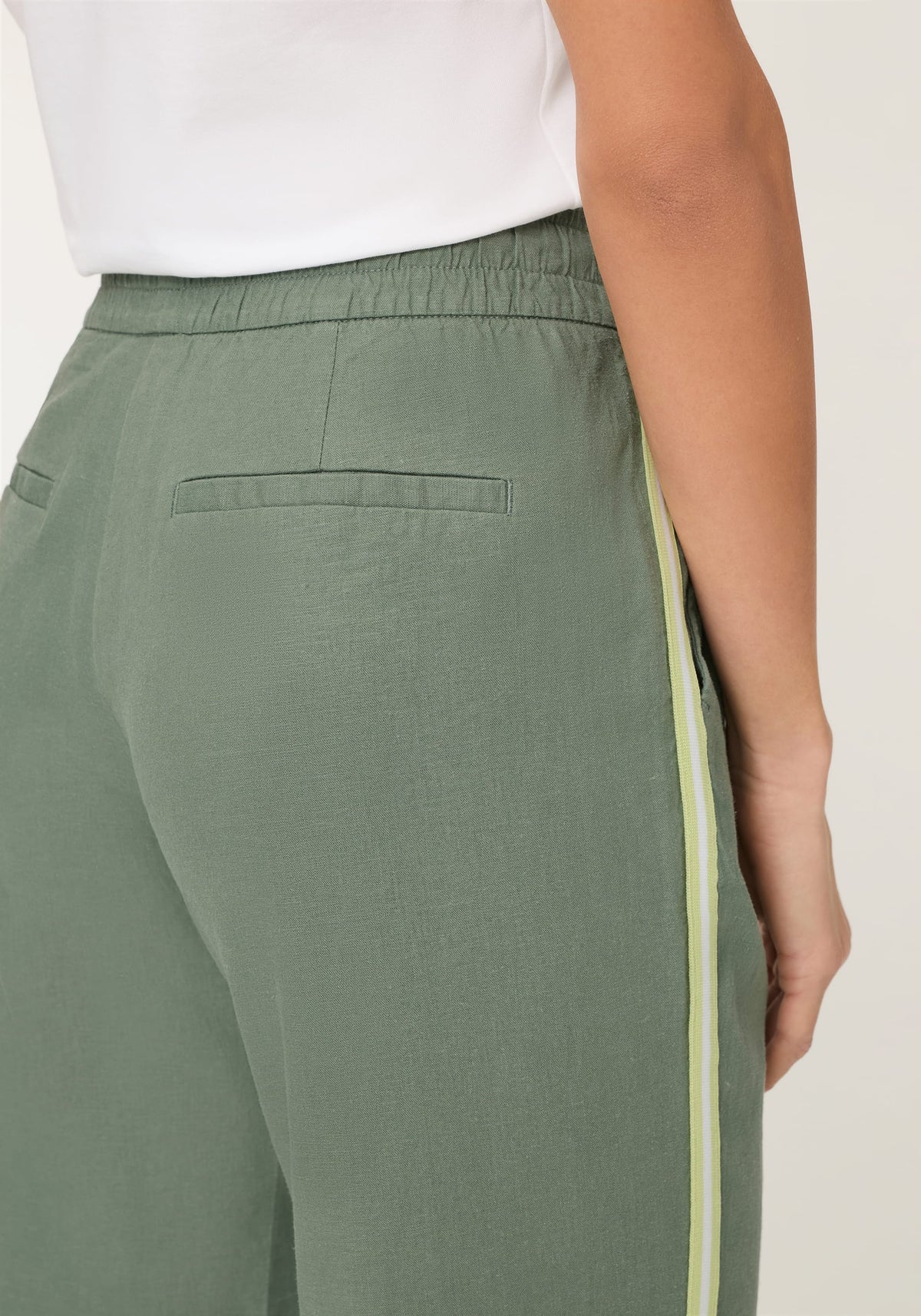 Drawstring Side Stripe Pant