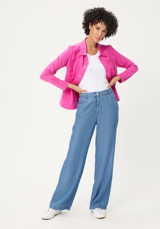Relaxed Wide Leg Pant
