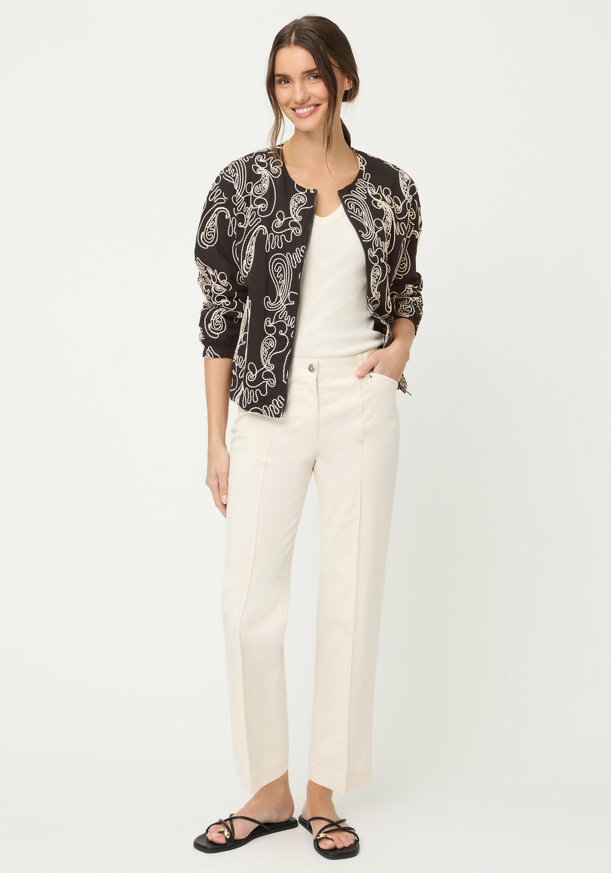 Mona Straight Casual Pants