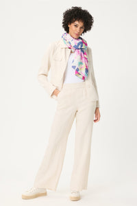 Pantalon en sergé à enfiler