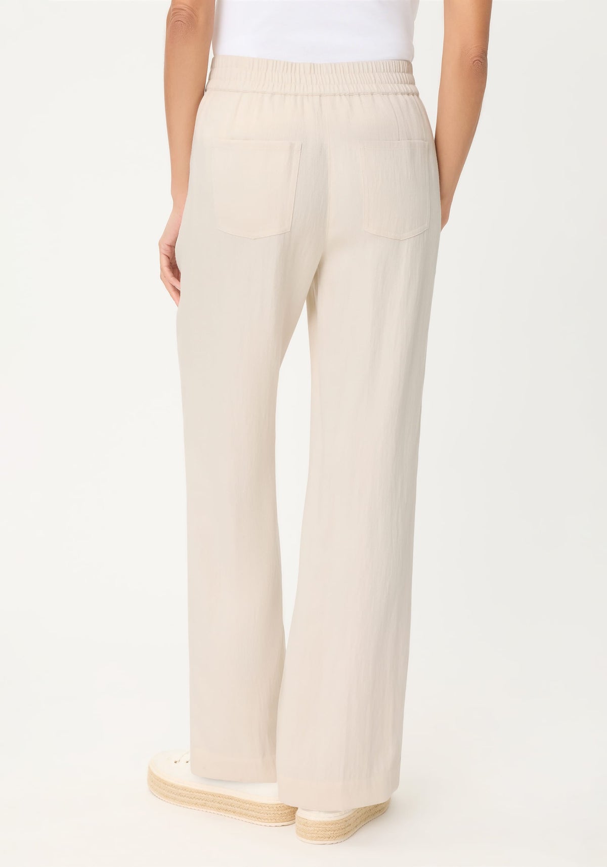 Pantalon en sergé à enfiler