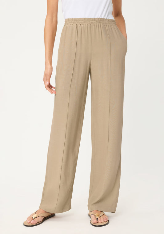 Pantalon en crêpe