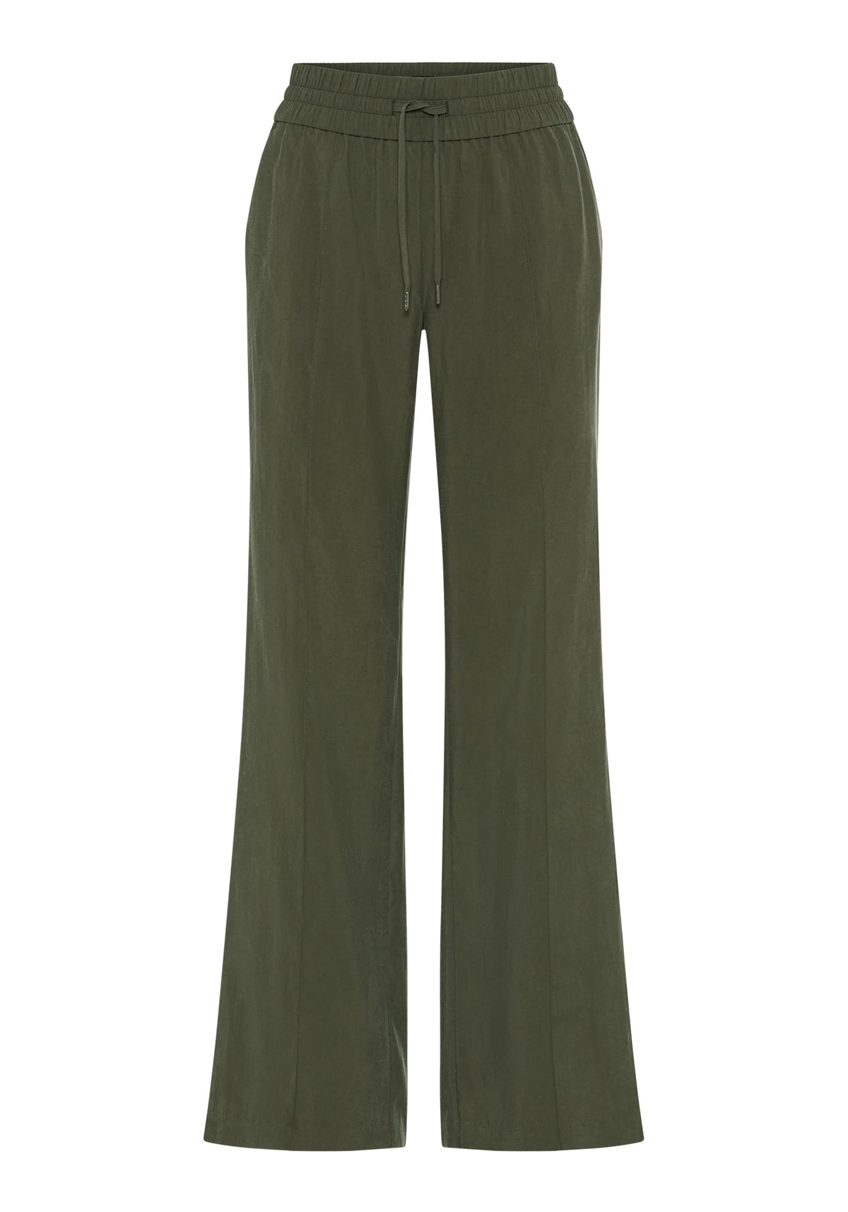 Twill Drawstring Waist Pant