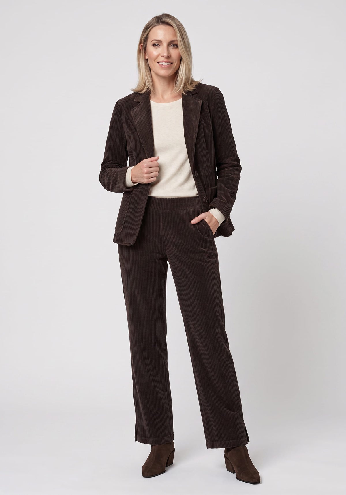 Corduroy Pull-On Trouser