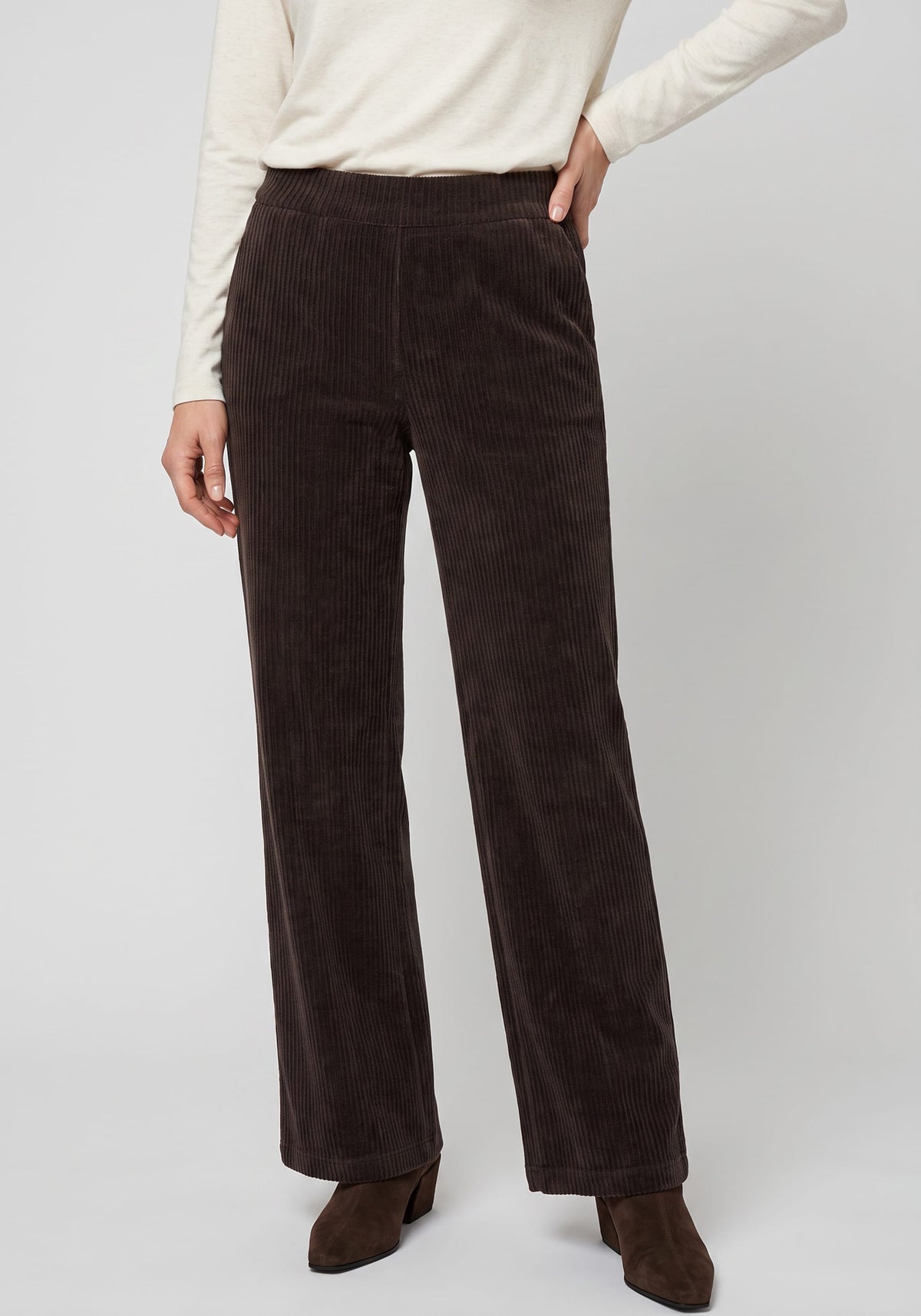 Corduroy Pull-On Trouser