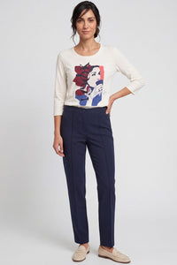 Pantalon en maille Punto di Roma