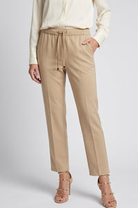 Pantalon effet satiné