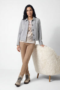 Pantalon en simili-daim