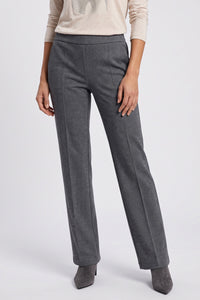 Pantalon en maille à motif chevrons