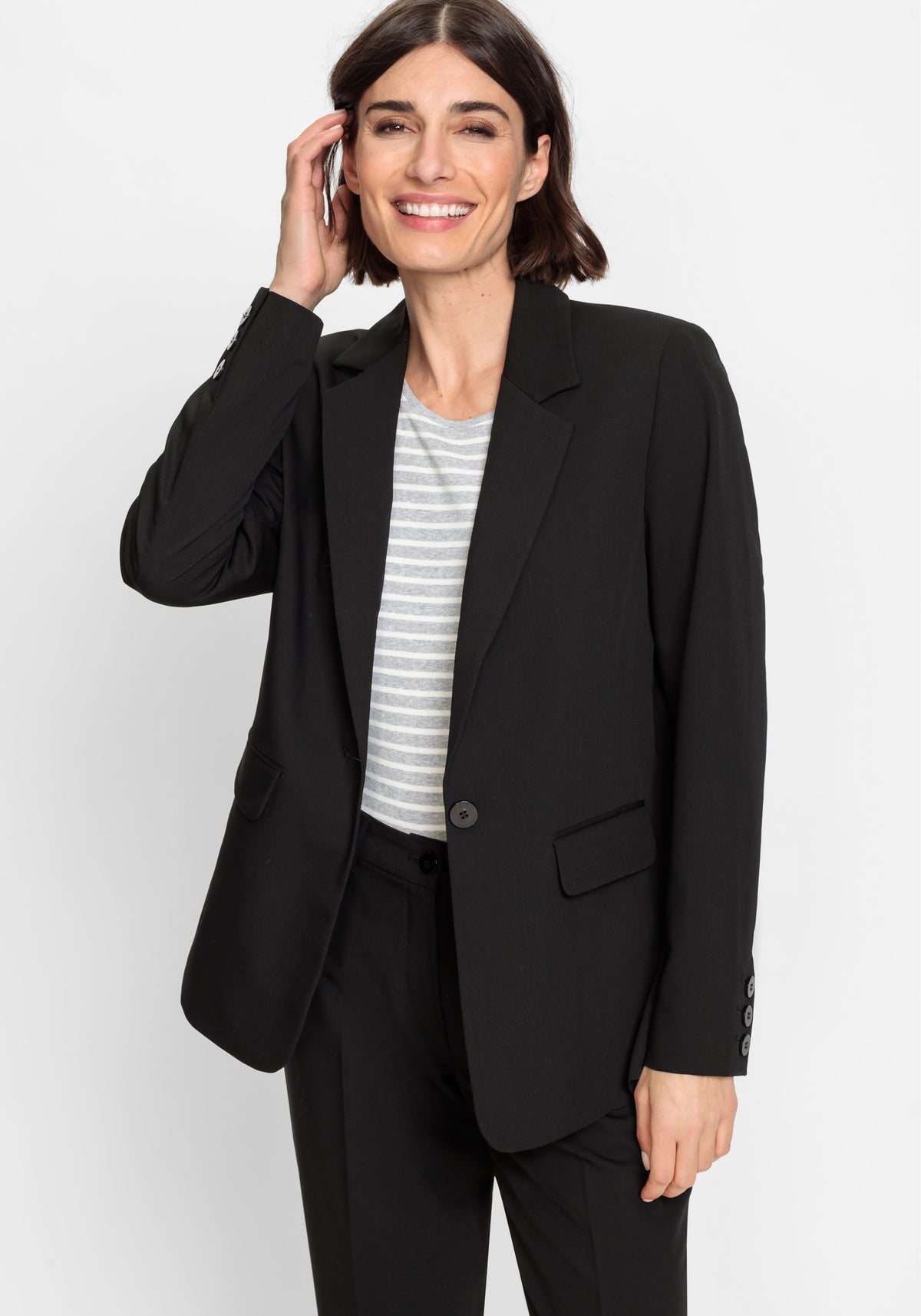 Classic Notch Collar Blazer