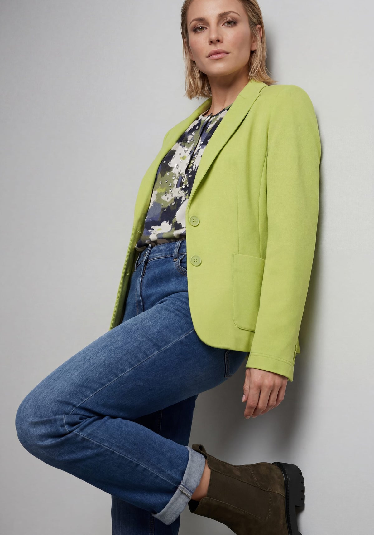 Piqué Blazer