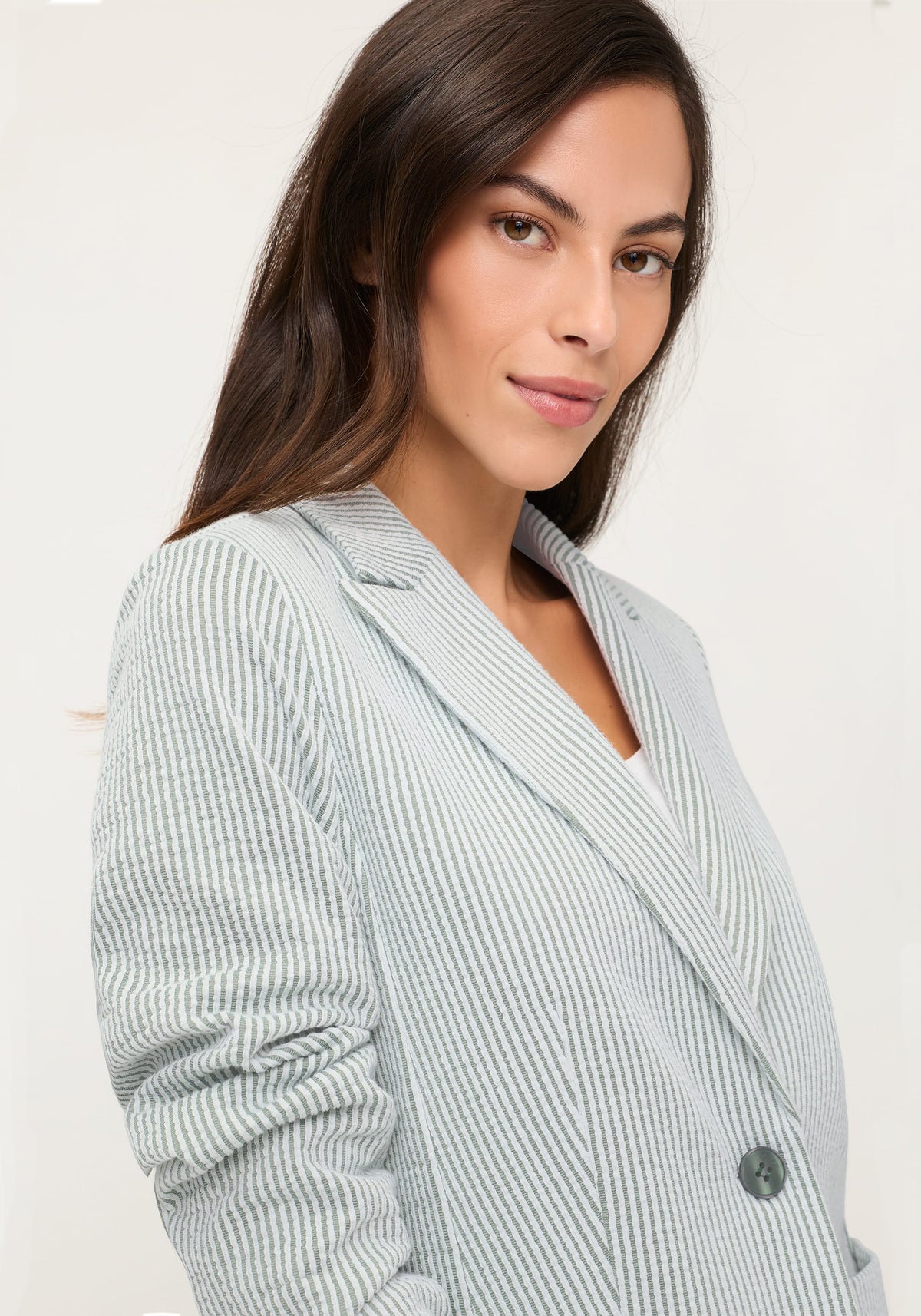 Seersucker Blazer