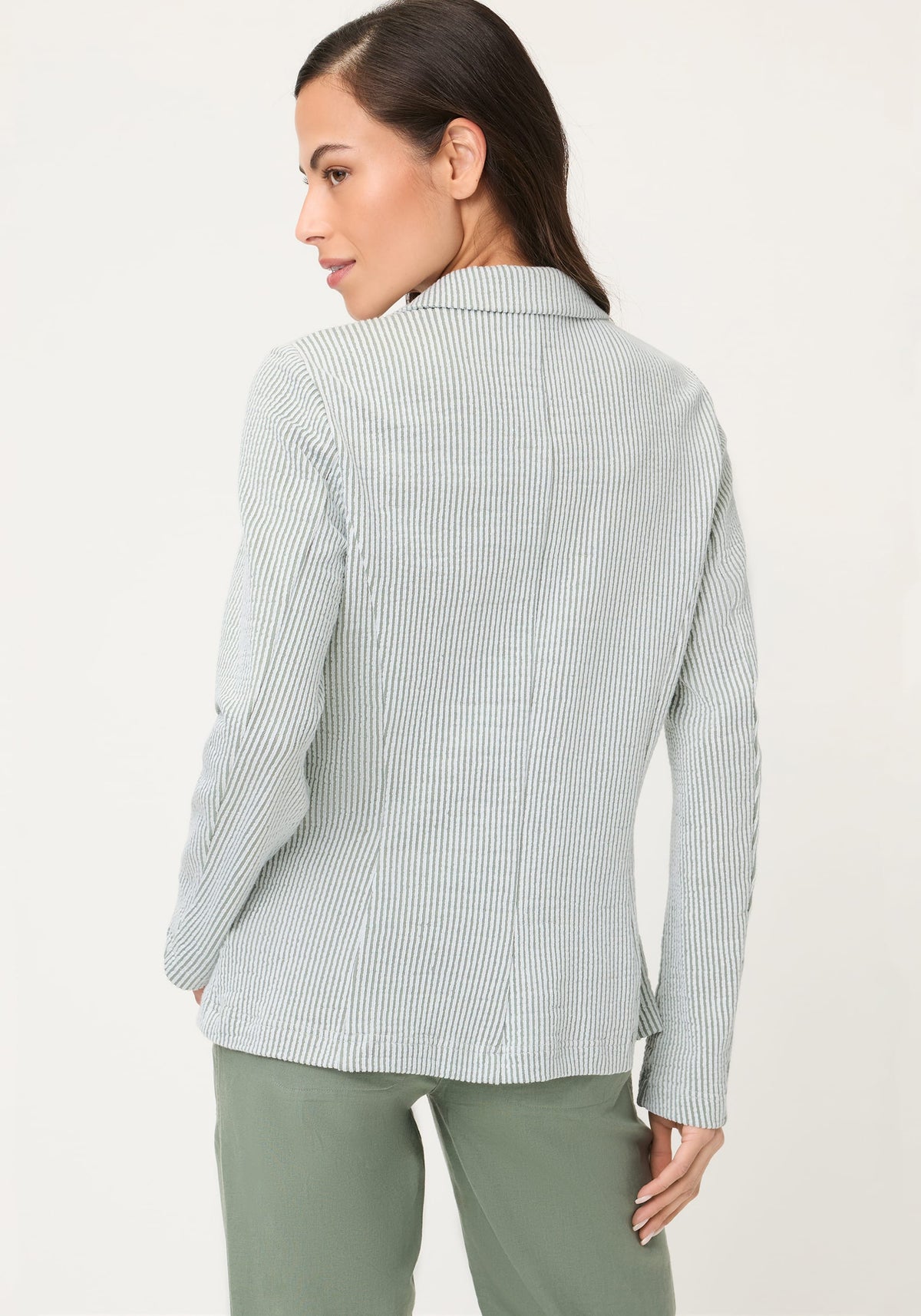 Seersucker Blazer