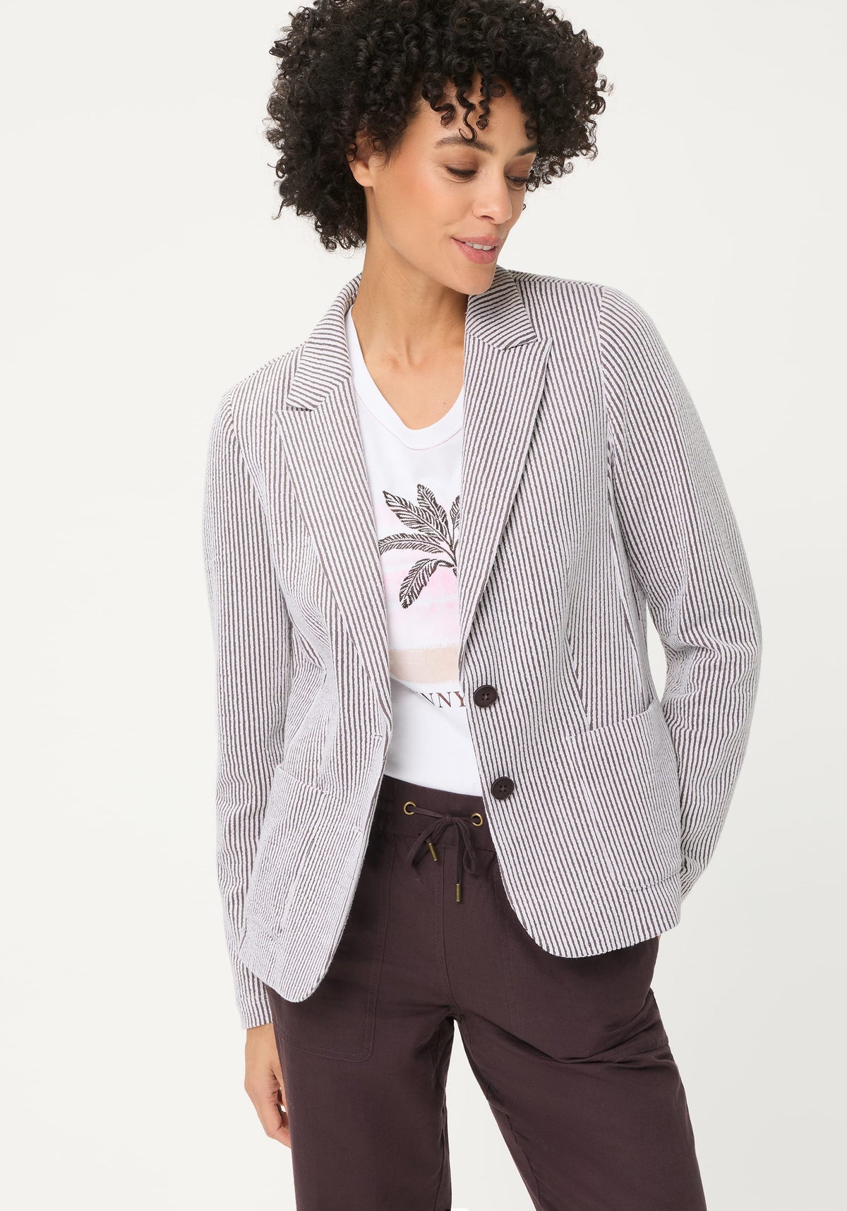 Blazer en seersucker