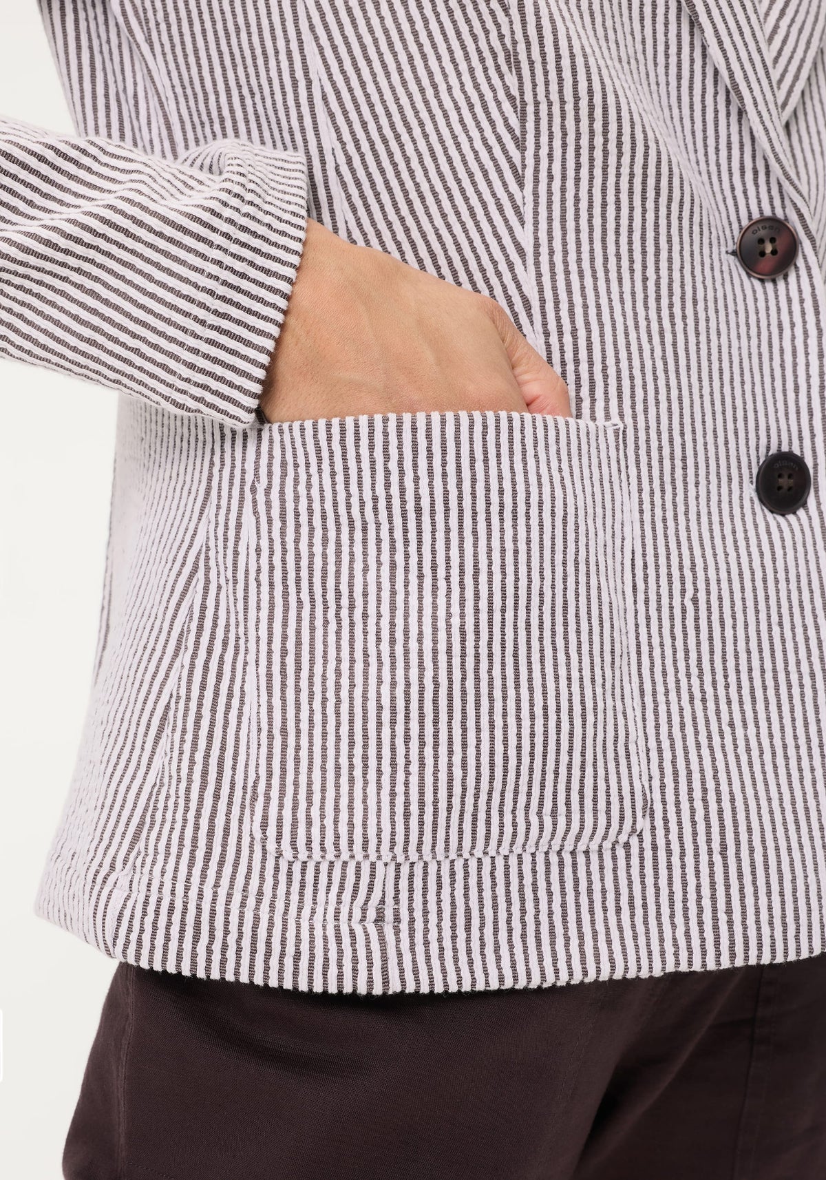 Blazer en seersucker