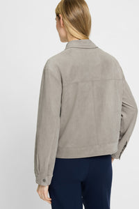 Faux Suede A-Line Skirt