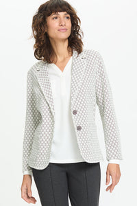Ornamental Stretch Blazer