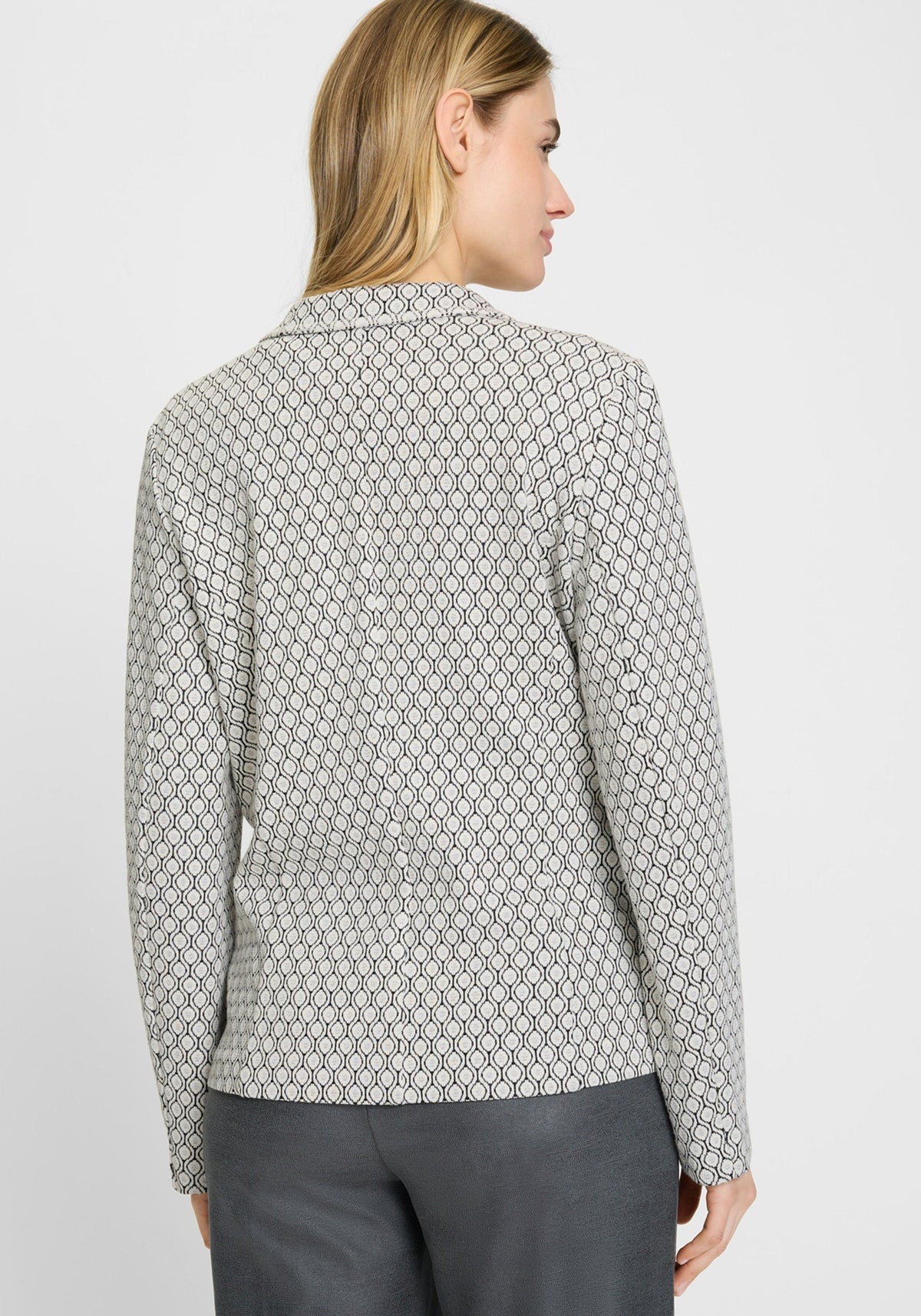 Ornamental Stretch Blazer