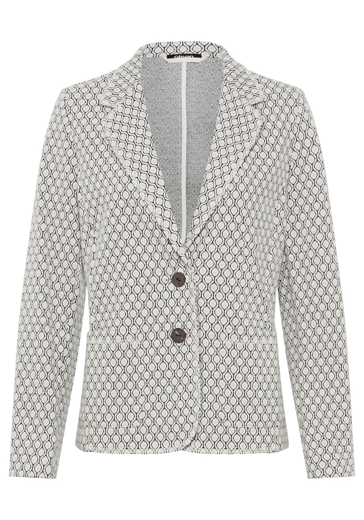 Ornamental Stretch Blazer