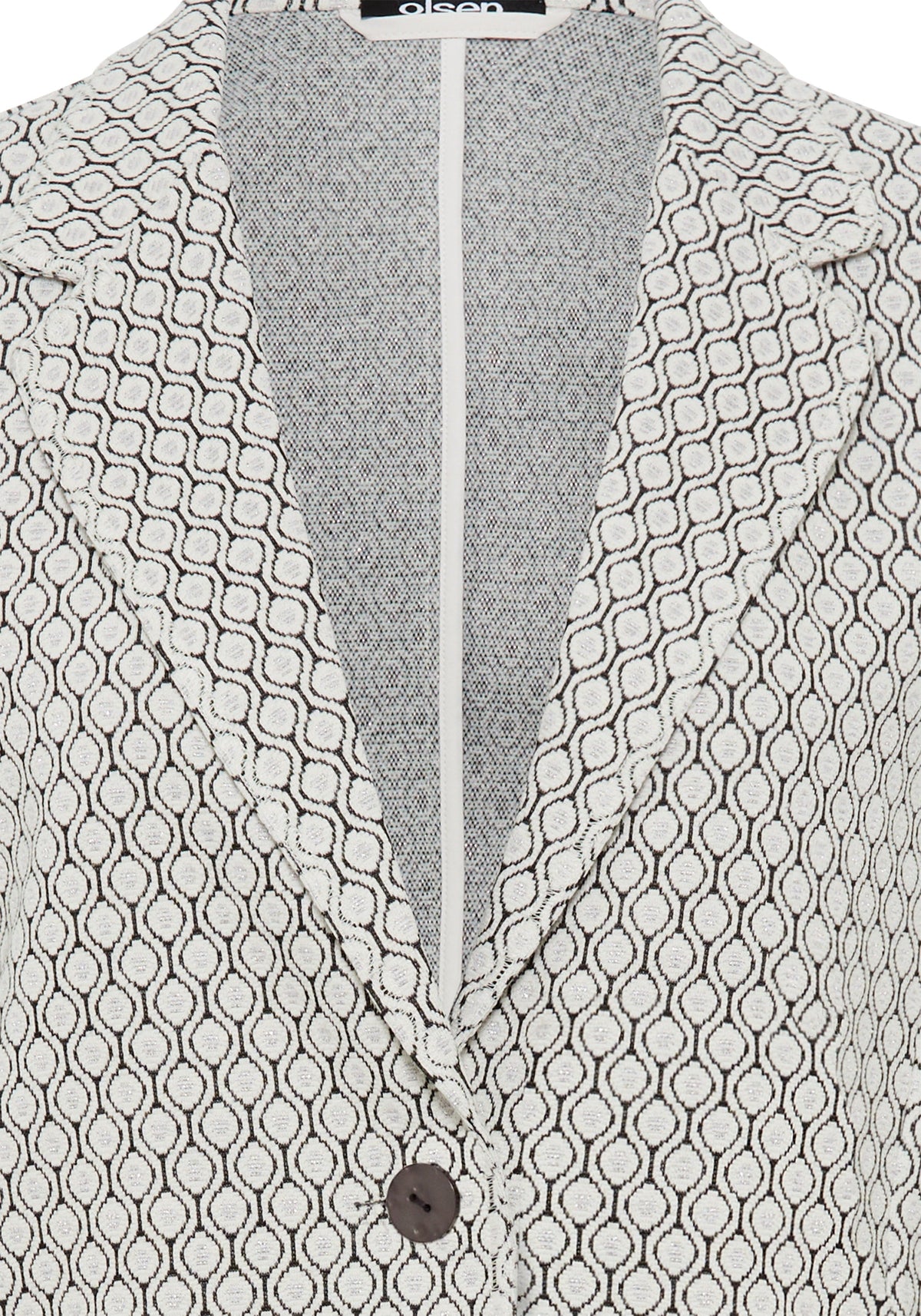 Ornamental Stretch Blazer