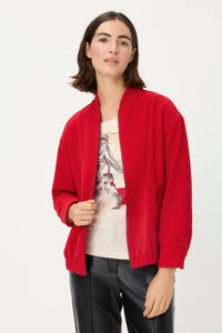 Wool Blend Bomber Jacket