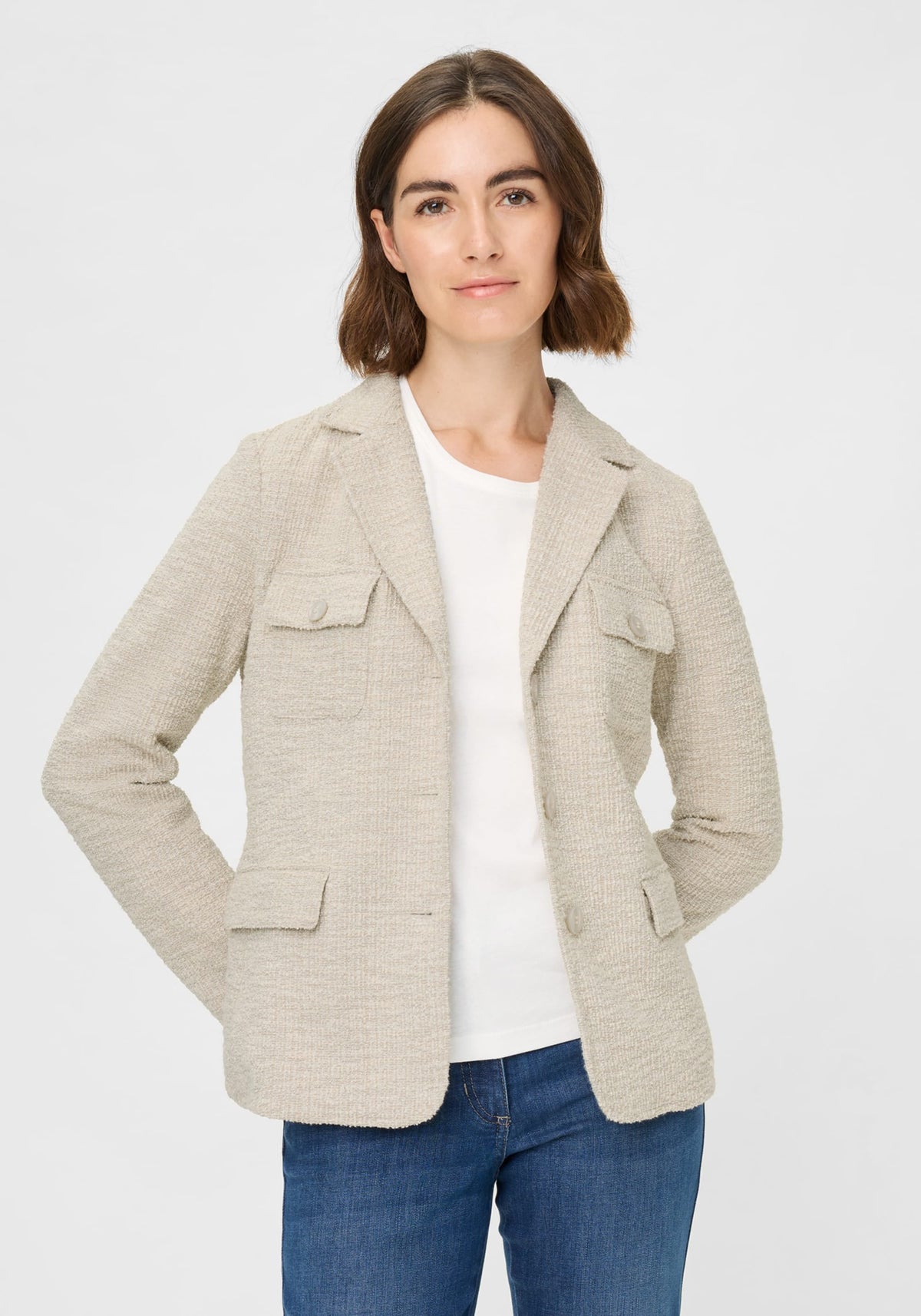 Sparkly Tweed Blazer