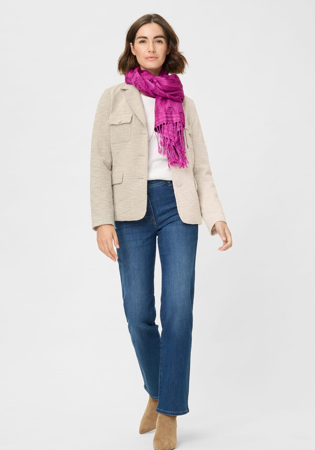 Sparkly Tweed Blazer