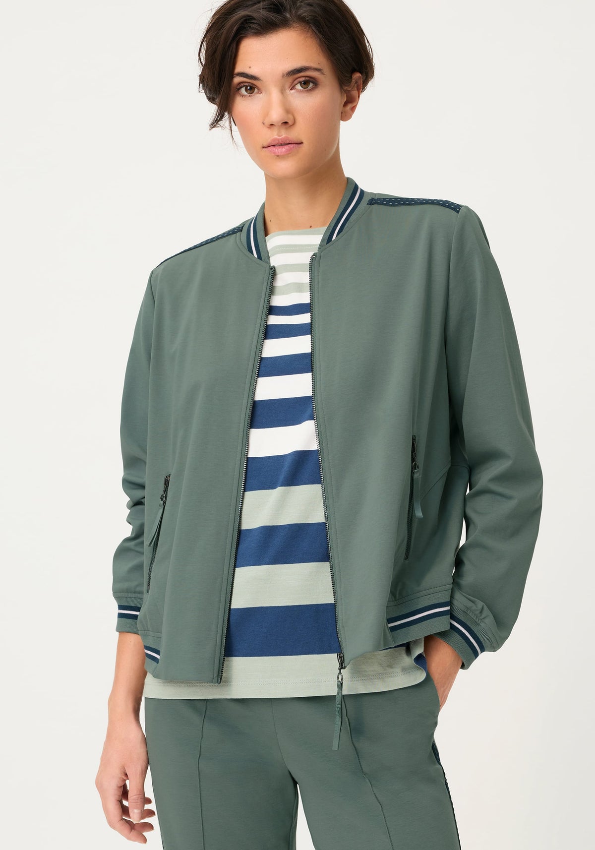 Sporty Knit Jacket