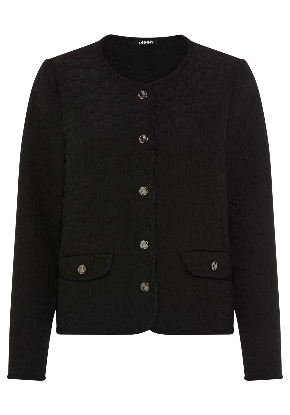 Veste matelassée sans col