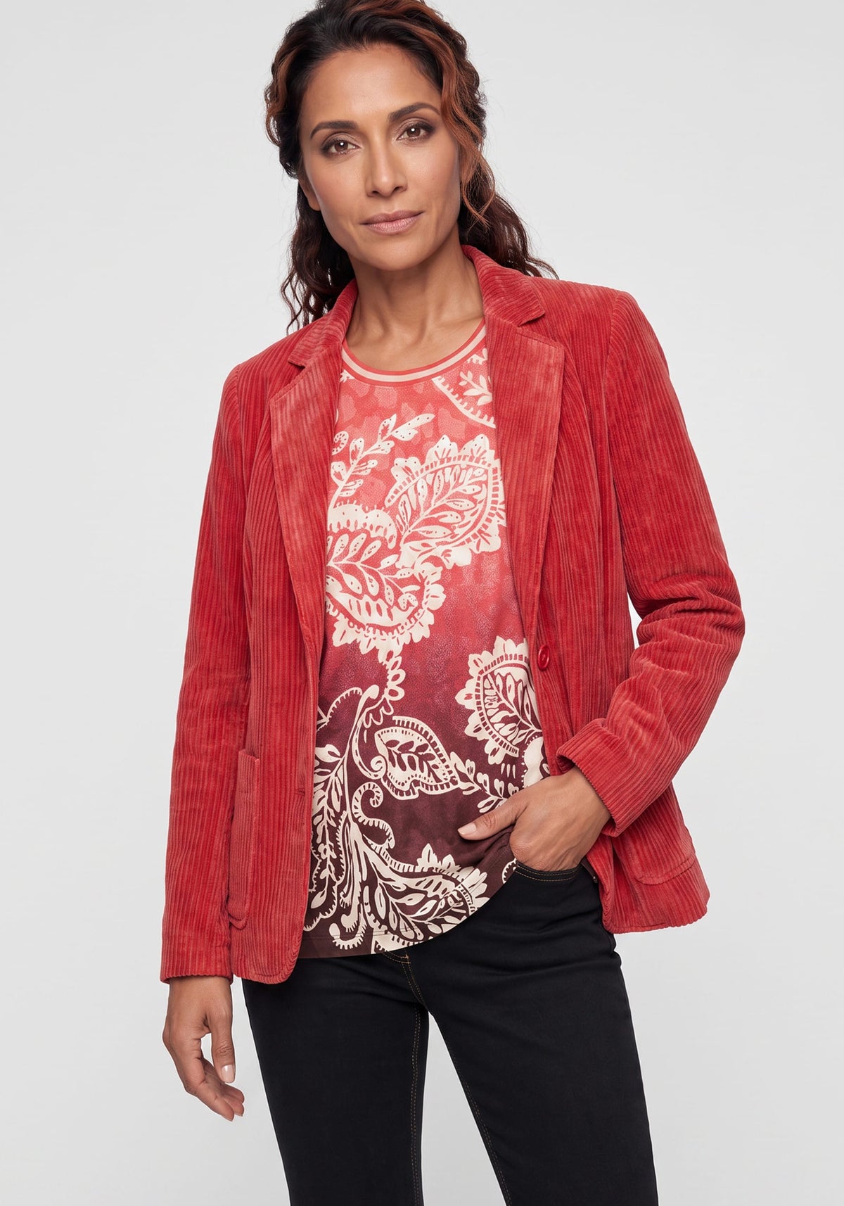 Corduroy Blazer