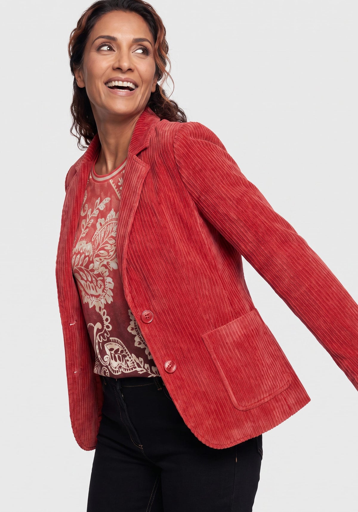 Corduroy Blazer